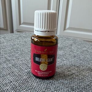 Young Living 15ml Breathe Again Oil with Red Label